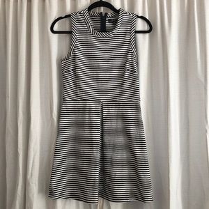 Striped Mod Mini Dress
